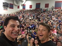Marc Mero Inspires Bunsold Students