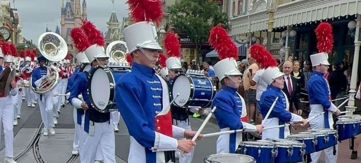 March band performs at Disney World